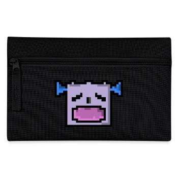 Pixel LOL - Federtasche - Schwarz - Vorne