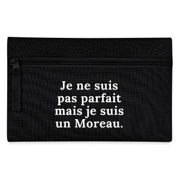 Moreau Last Name Humor Gift - Pencil Case - black - Front