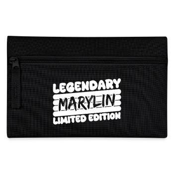 Name Marylin - Federtasche - Schwarz - Vorne