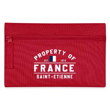 Propriété de la France Saint-Etienne en 1872 - Trousse - rouge - Devant