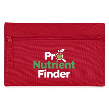 Diététiste certifiée en nutrition - Trousse - rouge - Devant