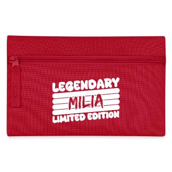 Nom Milia - Trousse - rouge - Devant