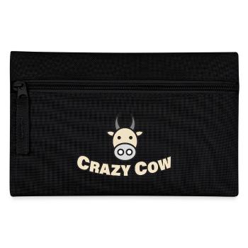 CRAZY COW - Federtasche - Schwarz - Vorne