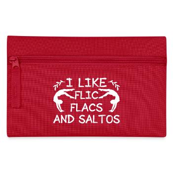 Circus Graphic I Like Flic Flacs Circus Performer - Pencil Case - red - Front