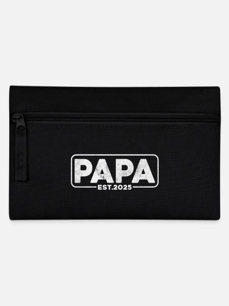 Papa 2025 - Federtasche - Schwarz
