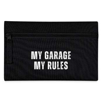 Mechanic Saying | Funny Mechanic Quote - Pencil Case - black - Front