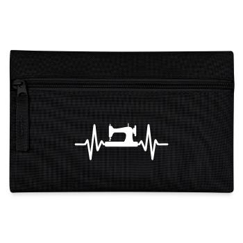 Sewing Machine Sewing Hobby Motif - Trousse - noir - Devant