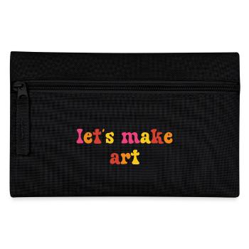 Let's Make Art - Artist - Pencil Case - black - Front