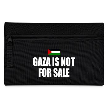 gaza is not for sale - Pencil Case - black - Front