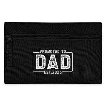 Promotion to Dad 2025 - Pencil Case - black - Front