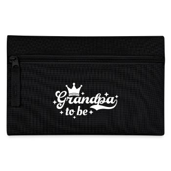 Grandpa To Be - Pregnancy Announcement - Pencil Case - black - Front