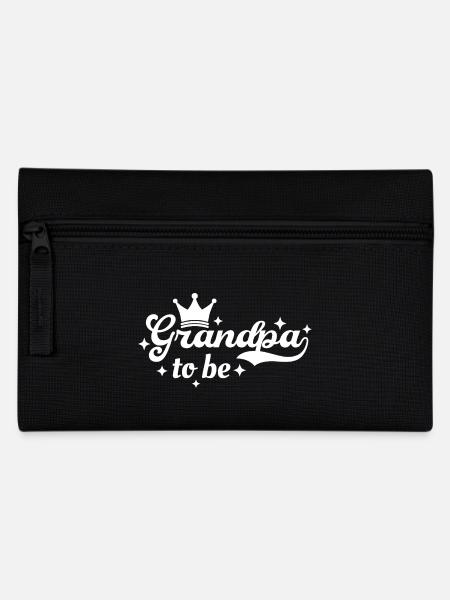 Grandpa To Be - Pregnancy Announcement - Pencil Case - black