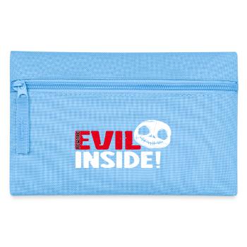 Evil Inside - ziemlich böse! - Federtasche - Hellblau - Vorne