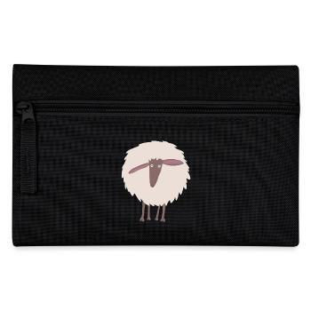 Schaf - Federtasche - Schwarz - Vorne