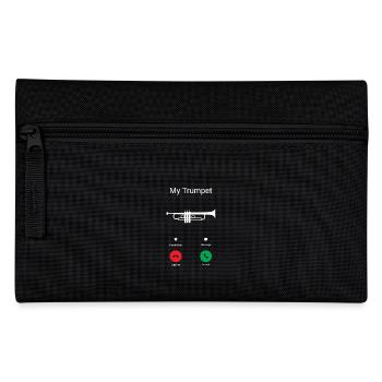 Die Trompete ruft - Federtasche - Schwarz - Vorne