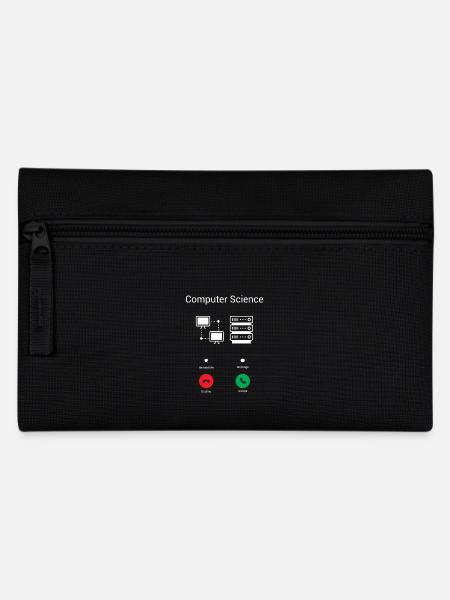 Der PC ruft - Federtasche - Schwarz