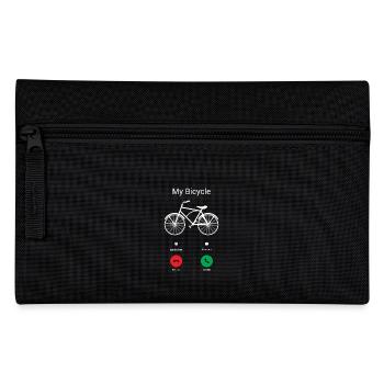 Mein Fahrrad ruft! - Federtasche - Schwarz - Vorne