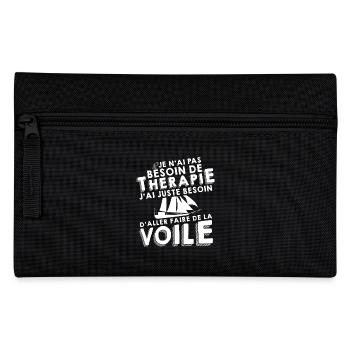 Thérapie - Faire De La Voile - Trousse - noir - Devant
