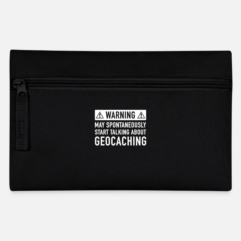 Idée de cadeau drôle Geocaching - Trousse - noir