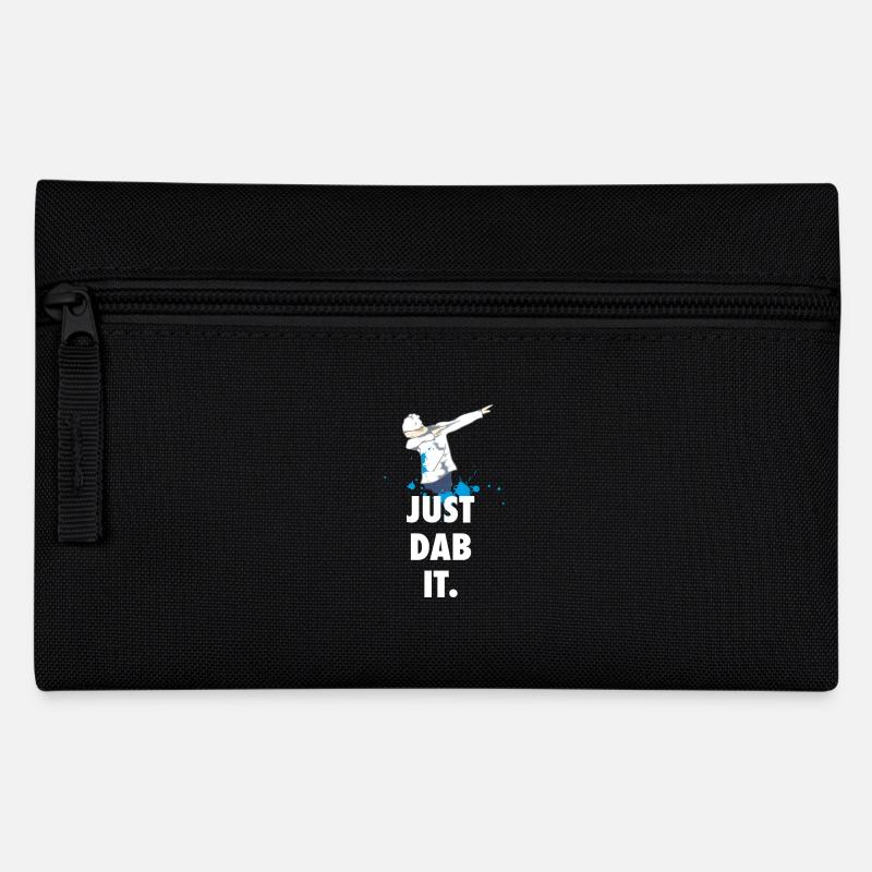 tamponnez juste tamponner touchdown panda fun humour grossier - Trousse - noir