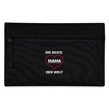 Die beste Mama der Welt - Federtasche - Schwarz - Vorne