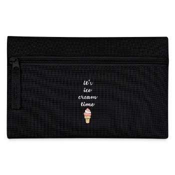 Time for an ice cream - Ice Cream Time - Pencil Case - black - Front