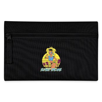 Sunset Dreams Pinup Pink - Pencil Case - black - Front