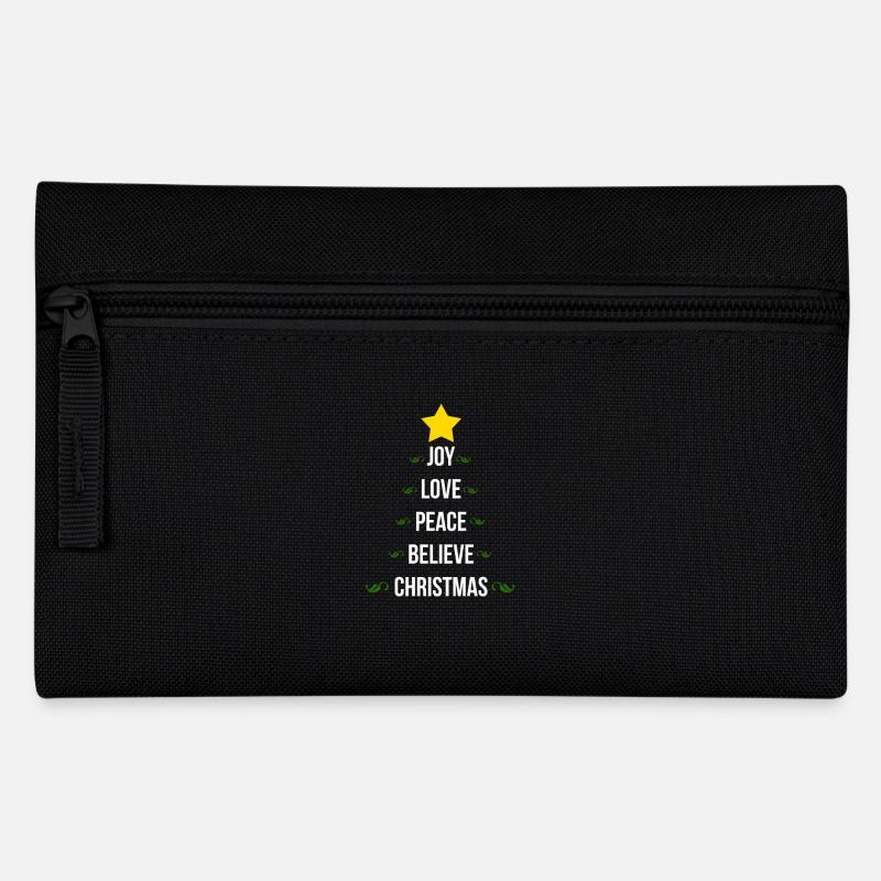 Weihnachten - Federtasche - Schwarz