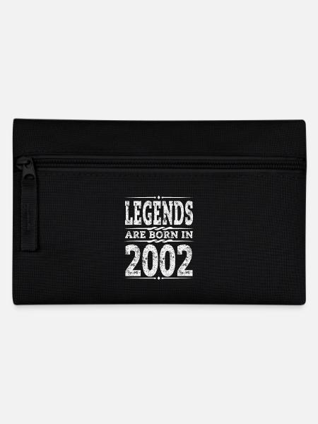 legends are born in 2002 - Federtasche - Schwarz
