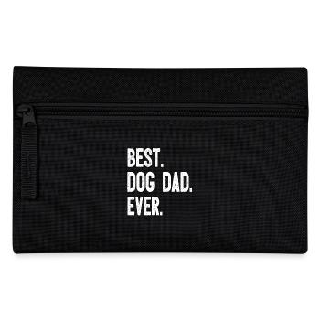 chien père de papa de chien chien cadeau caniche royal propriétaire - Trousse - noir - Devant