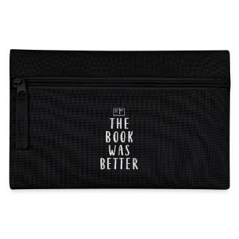 Le livre était meilleur - Livres shirt - Trousse - noir - Devant