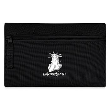 Not My President Funny Anti  Femenist - Trousse - noir - Devant