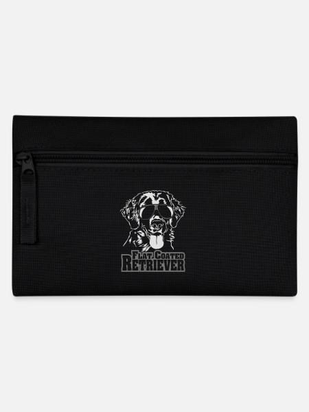 FLAT COATED RETRIEVER cool Hunde Wilsigns - Federtasche - Schwarz