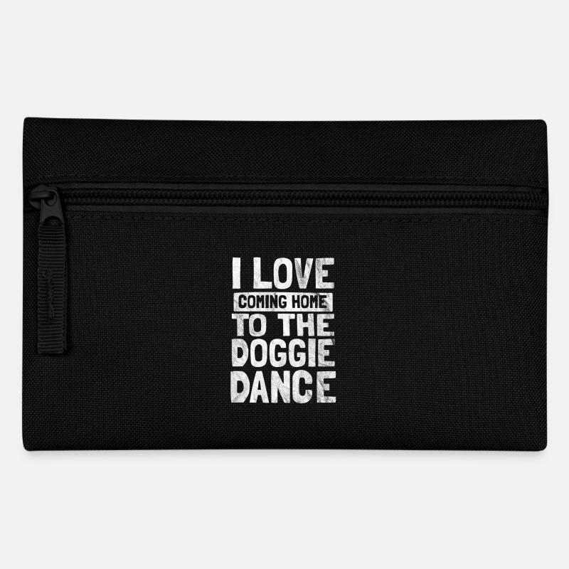 J'adore la danse de mon chien - Trousse - noir