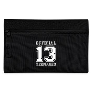 Teens officiel 13 cadeau d'anniversaire - Trousse - noir - Devant