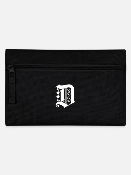 Detroit T Shirt Graphic - Federtasche - Schwarz