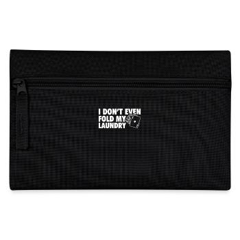 Poker - Je ne plie même pas ma lessive - Trousse - noir - Devant