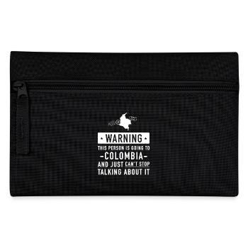 Original Colombia holiday gift - Pencil Case - black - Front