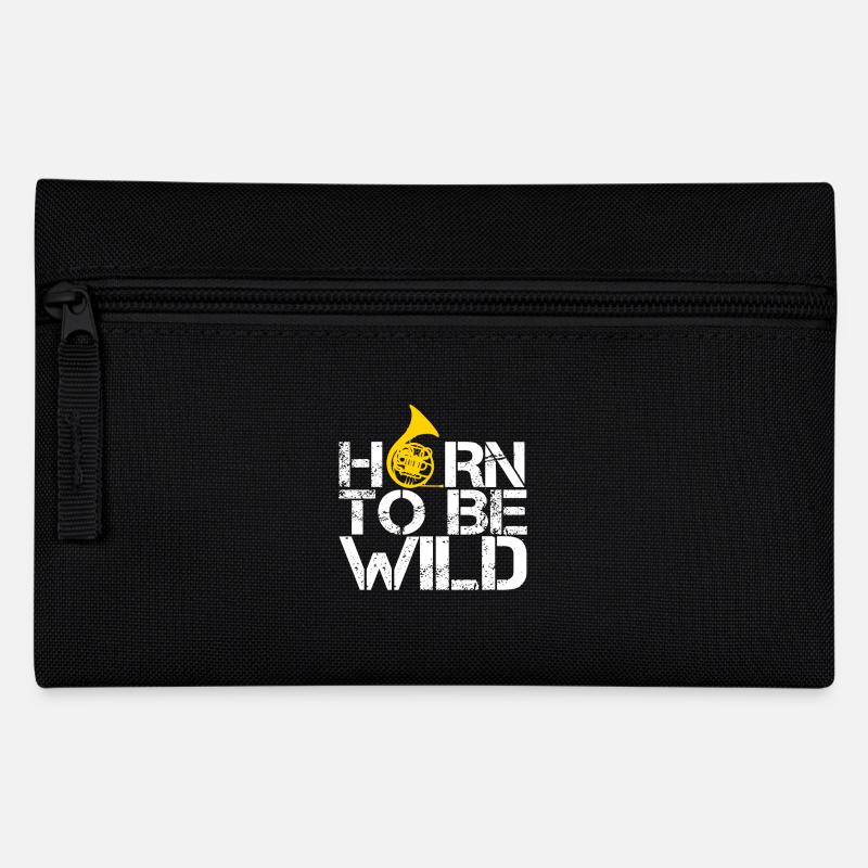 HORN TO BE WILD - Federtasche - Schwarz