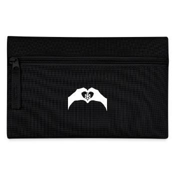 Love Schnee - Federtasche - Schwarz - Vorne
