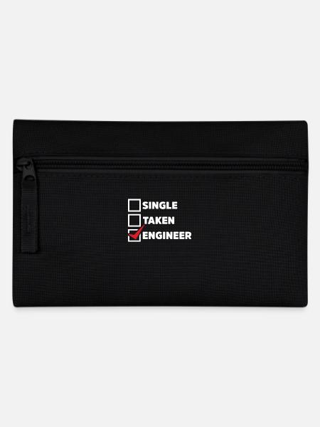 Single Taken Engineer - Federtasche - Schwarz