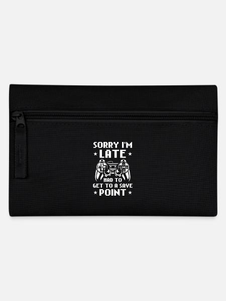 Sorry i'm late had to get to a save point- arcade - Federtasche - Schwarz