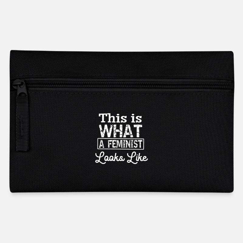 féministe chemise. C'est ce que féministe - Trousse - noir