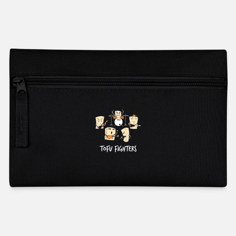 Funny Vegan T Shirt - Gift - Pencil Case - black