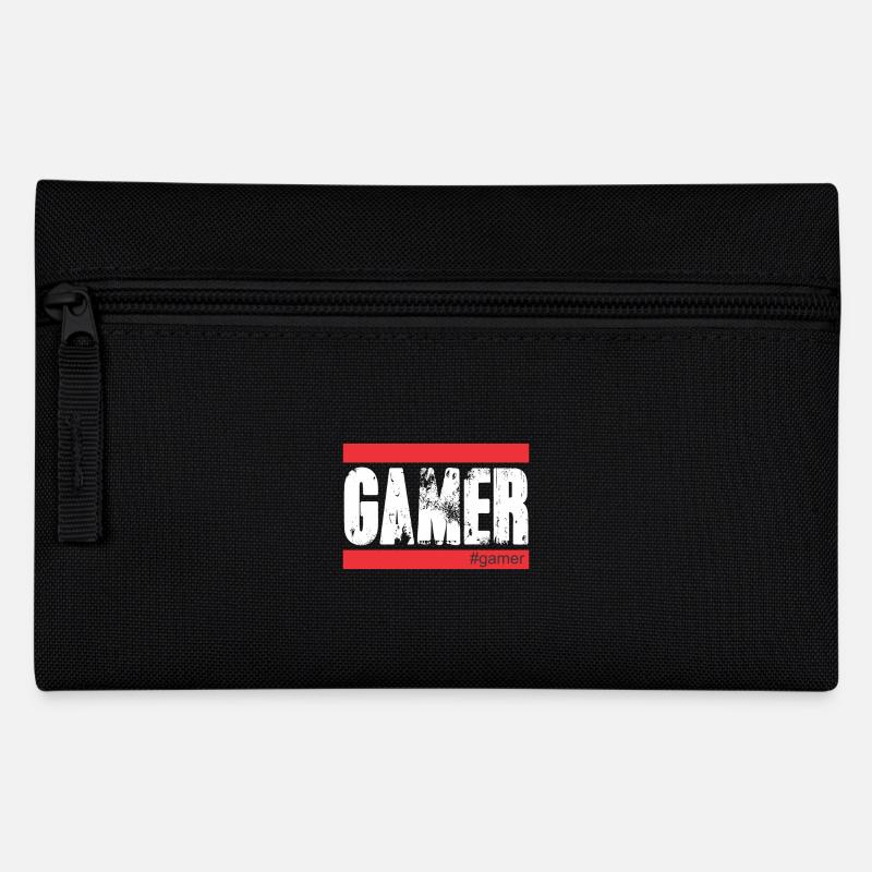 Gamer - Federtasche - Schwarz