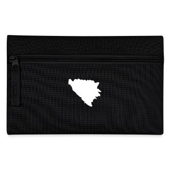 Bosnie-Herzégovine originale Idée cadeau - Trousse - noir - Devant