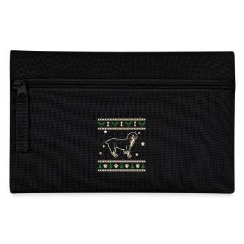 Entlebucher Weihnachtsgeschenk - Federtasche - Schwarz - Vorne