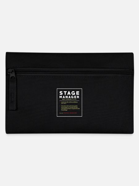 Stage Manager T Shirt Gift - Federtasche - Schwarz
