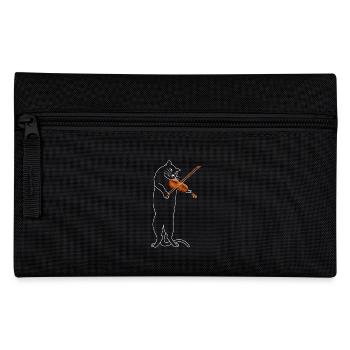 Cat violon - Trousse - noir - Devant