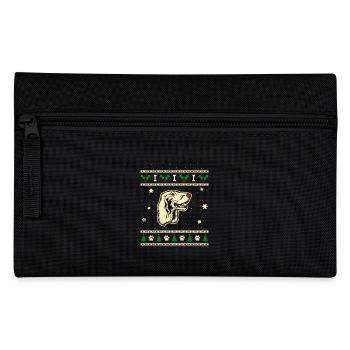 Setter cadeau de Noël - Trousse - noir - Devant